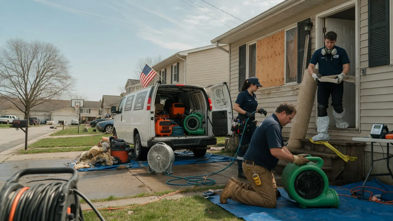 Water Damage Restoration in Kennan, WI near me